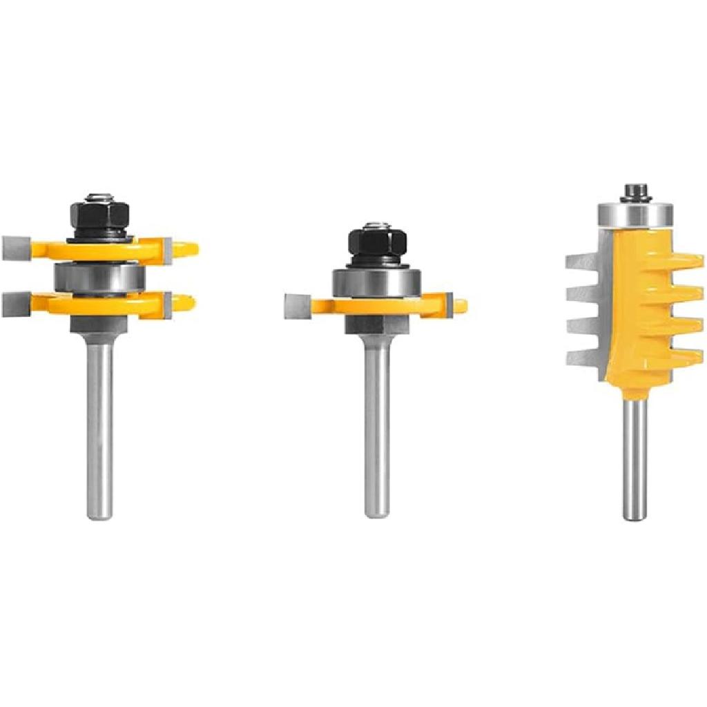 Grooving Milling Tool 1 4 Shank Alloy 3x High Abrasion Resistance Professional Cutter Tools