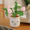 Flowers Green Plant Plush Toy Stuffed Potted Flower Dandelion Lily Iris Tulip Anthurium Orchid Strawberry Home Decor Gift