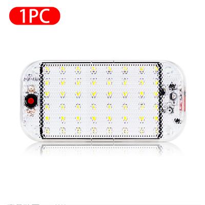 DC12-85V LED-ljus för bilkoffertlampor Interiör taklampor Auto takläslampa 10W Universal bilar Lastbilar 48 lysdioder
