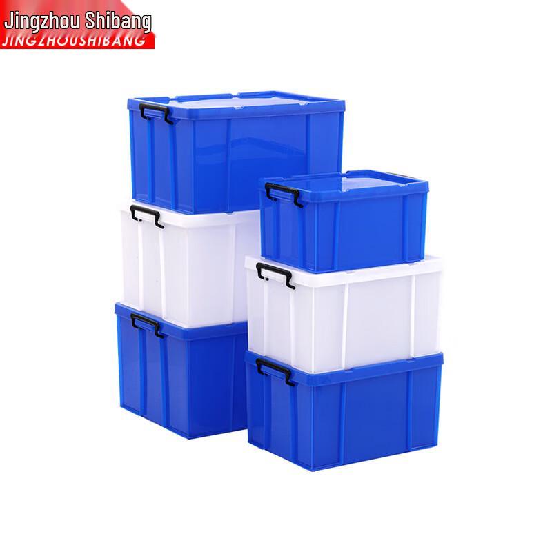 Multi-Purpose Plastic Storage Box with Lid and Handle