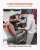 Werkzeugkasten für LKW-Stufe, 457 x 695 x 645 mm Robuster Aluminium-Werkzeugkasten, Seitenmontage, Wasserdichte Seitenstauraum-Sattelstufenkasten mit T-Griff-Schloss & Schlüsseln