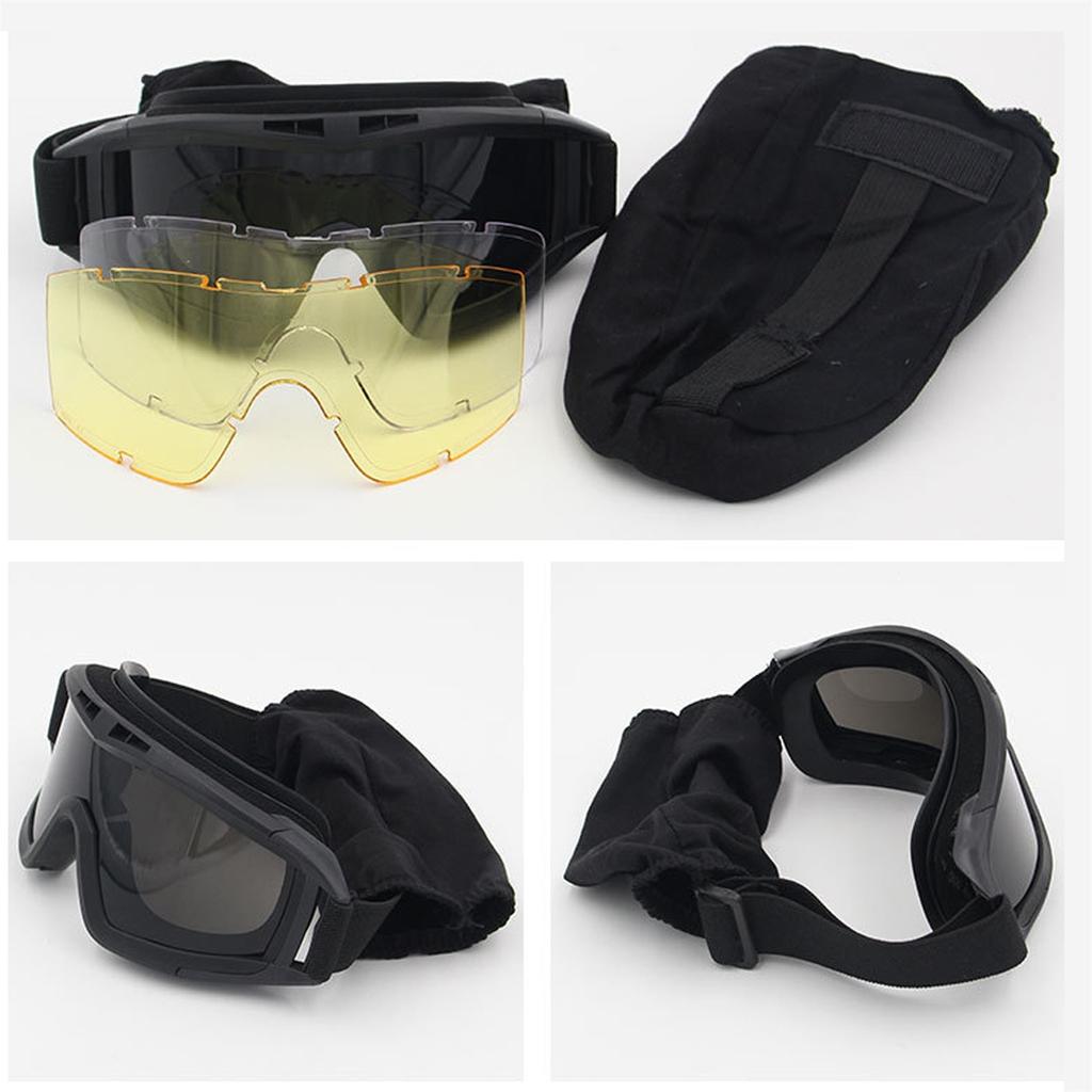 Windproof Glasses Interchangeable Lens Windproof Glasses Outdoor Glasses For Cos