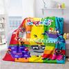 Numberblocks Personalized Name Blanket Lightweight Personalized Blanket Soft & Cozy for Bed Nap Bedding Office Chair Four Seasons Universal