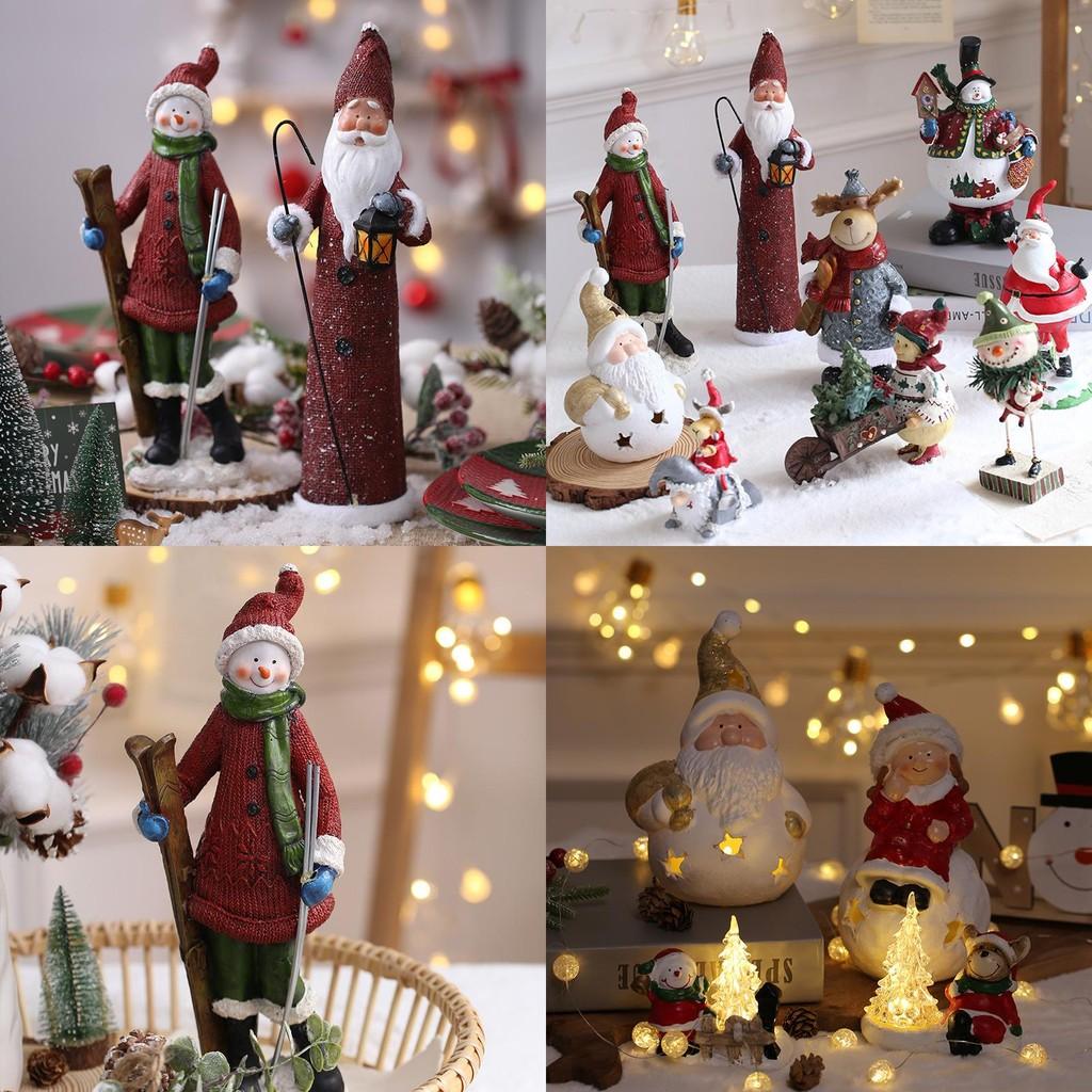 Tree Christmas Decoration Resin Reindeer Duck Ornaments Modern Holiday Supplies