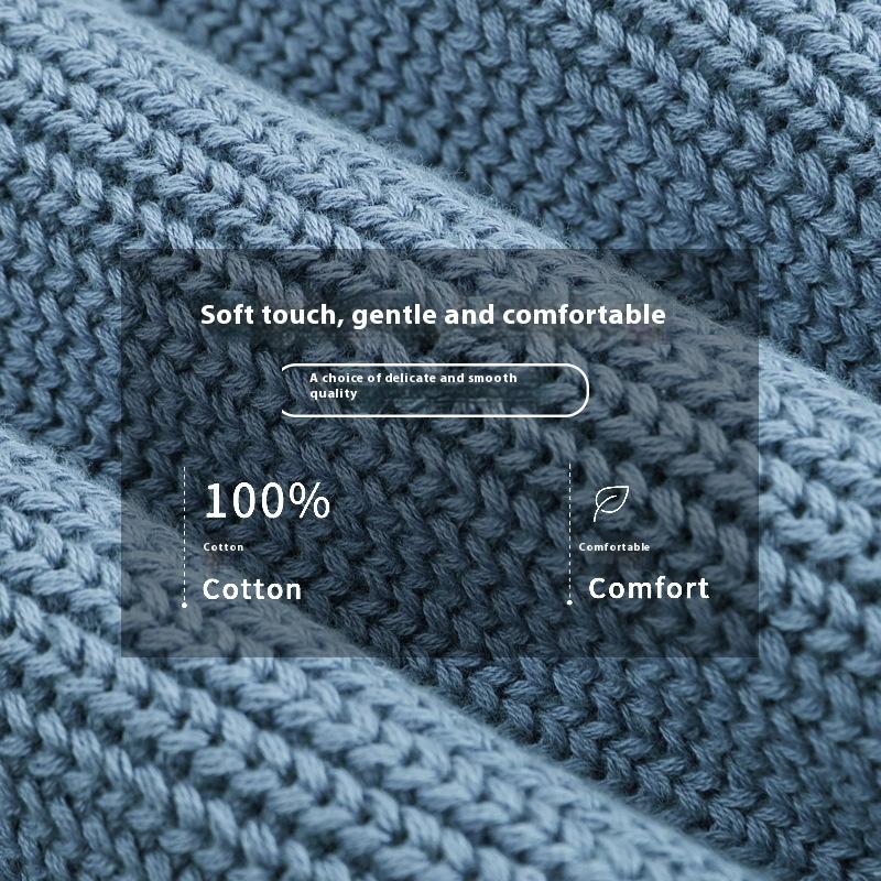 0-7 ans Pull d'hiver pour bébé Enfant en bas âge Enfant Garçon Fille Vêtements Manches longues Haut Basique Pull en maille Tricots Uni Pull pour bébé