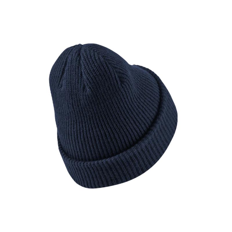 Nike Acrylic Beanies Unisex Dark Blue Black Casual CU7843-475