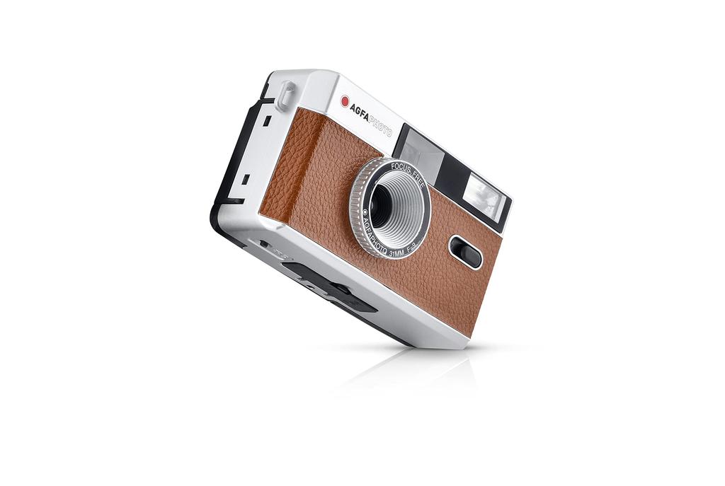 AgfaPhoto Reusable Photo Camera 35mm Brown