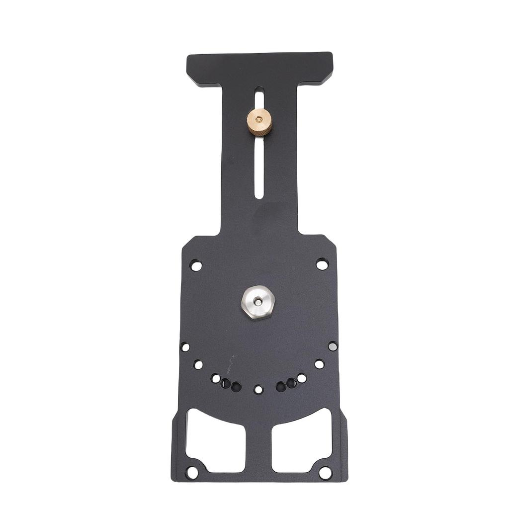 Adjustable Angle Track Saw Square Fit for Festool Aluminum Alloy Track Saw Guide Rail Square with Positive Angle Stop