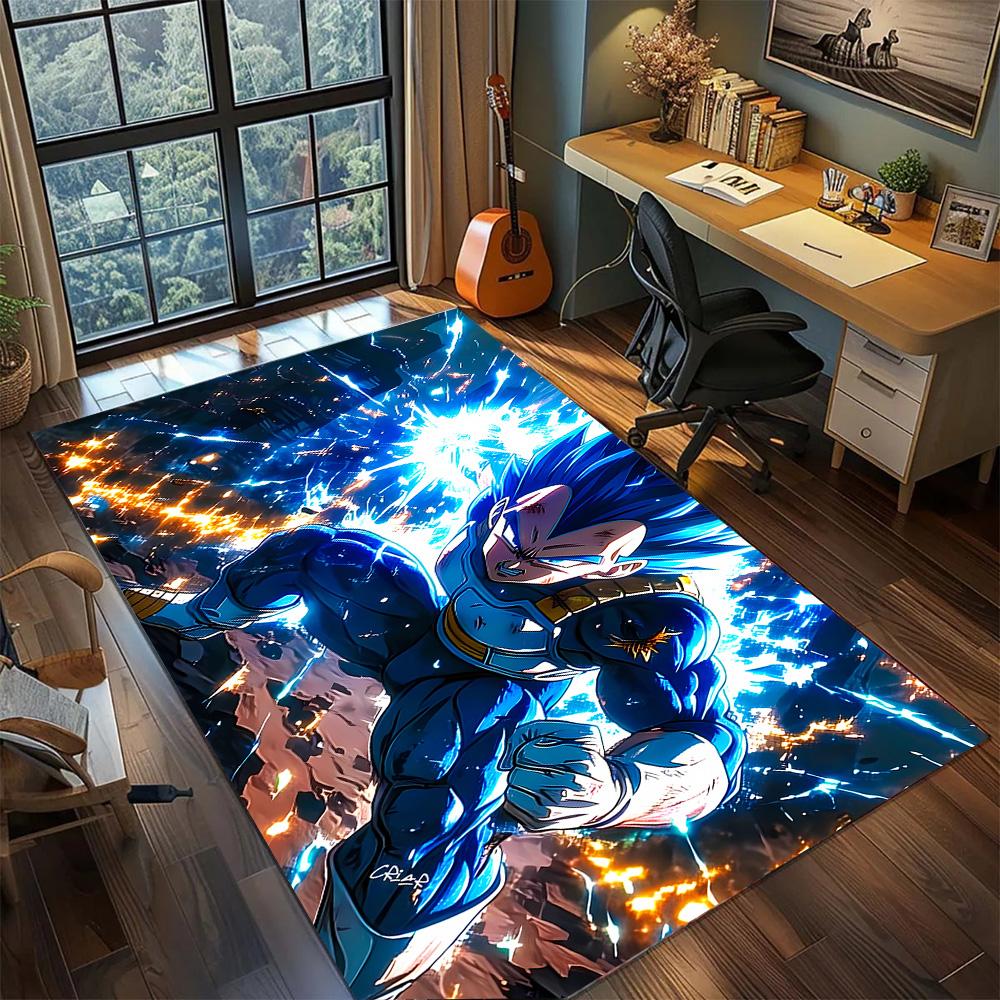 Dragon Ball!Rug Carpet Large Area Rug Non Slip Washable Floor Mat Gamer Room Bedroom Home Decor