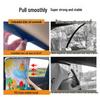 Thick Black Glue Car Sun Shade: Cartoon Suction Cup Window Shade for Children's Sun Protection and Heat Insulation