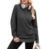 Women's Solid-color Fashionable Long-sleeved Top