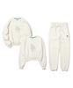 PAPERBOY [Set] Twill Pbc Sweat Set-Up - Cream