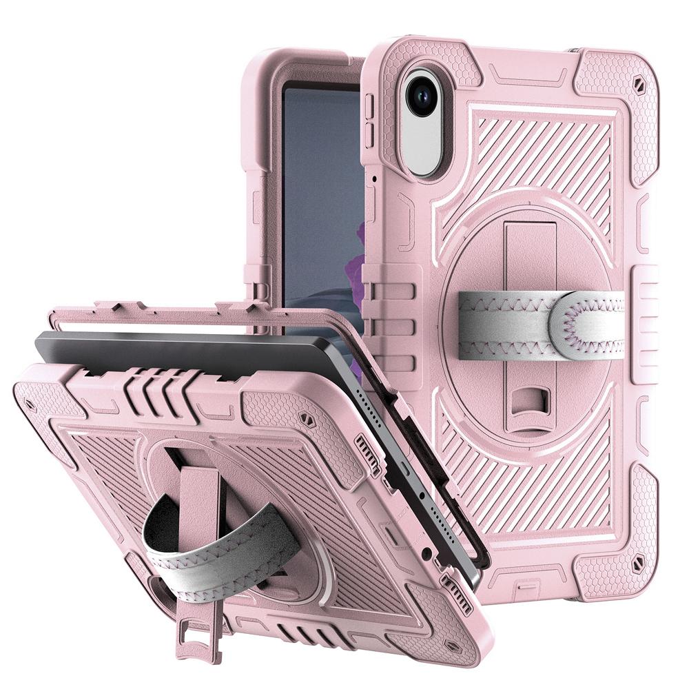 Shockproof Silicone+PC Tablet Cases for Xiaomi Pad 6/7/6 Pro/7 Pro & Redmi Pad 2/SE 8.7-inch Case Cover with Rotate Stand Shell