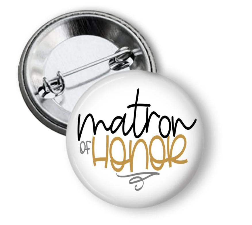 Bachelorette Party Favor Pins for Bridal Shower Wedding Party Gifts and Bride To Be Celebrations Junior Bridesmaid Button