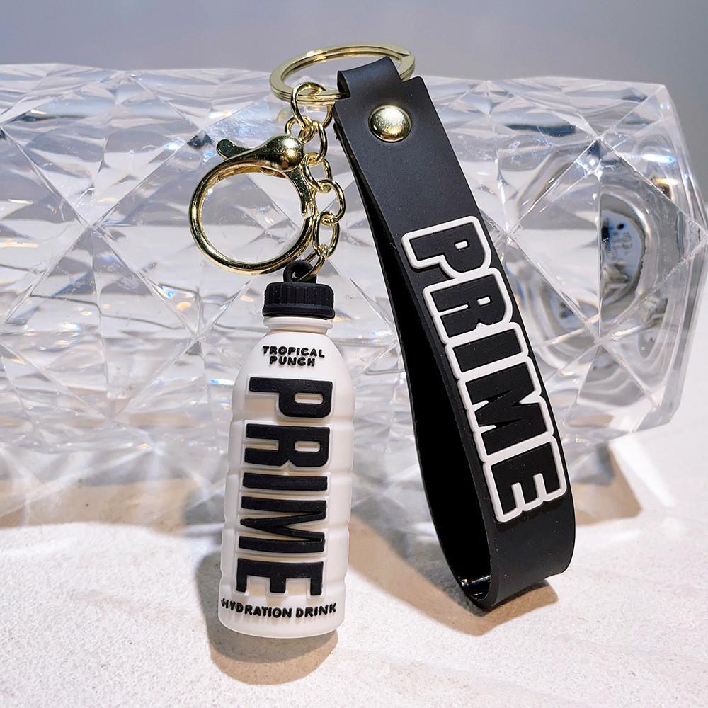 Schlüsselanhänger für Energy-Drink-Flasche, farbenfroh, aus weichem PVC-Gummi, Geschenkidee