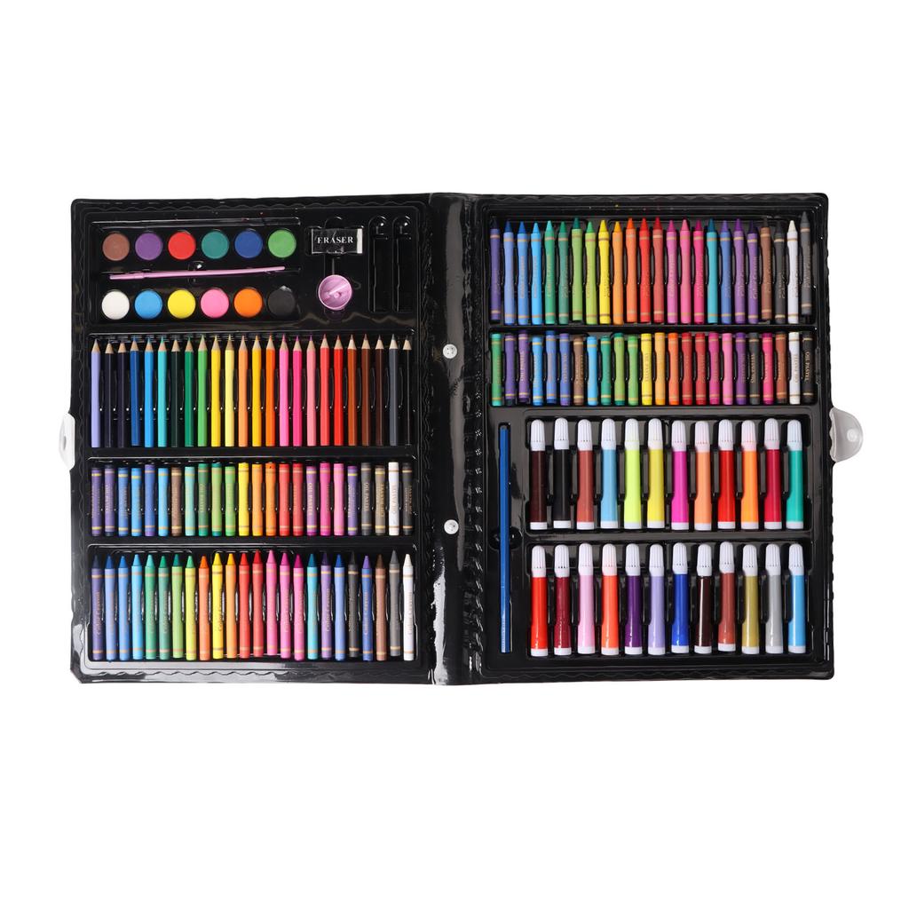 Painting Pen Set 24 Colored Pencils 48 Crayons 24 Watercolor Pencils 48 Oil Sticks 1 Pencil 12