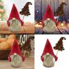 Scandinavian Tomte Nisse Figurine, Swedish Gnomes Tomte 8.27" Gnomes Plush for Christmas Home Fireplaces Adornment