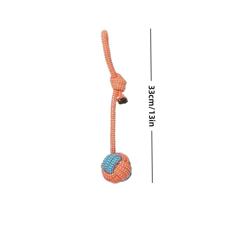 Dog Toys Rope Ball for Large and Small Dogs Resistant Soft Cotton teeth grinding Bite Resistant Chew Interactive Dog Accessori
