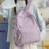 Large Capacity Women's Backpack Student Schoolbag Love Printed Backpack
