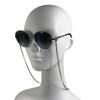CHANEL 4242 Logo CC Mark Chain eyewear glasses sunglasses Black/Silver
