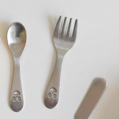All-Stainless Steel Mini Cutlery Baby Food Kids Fork