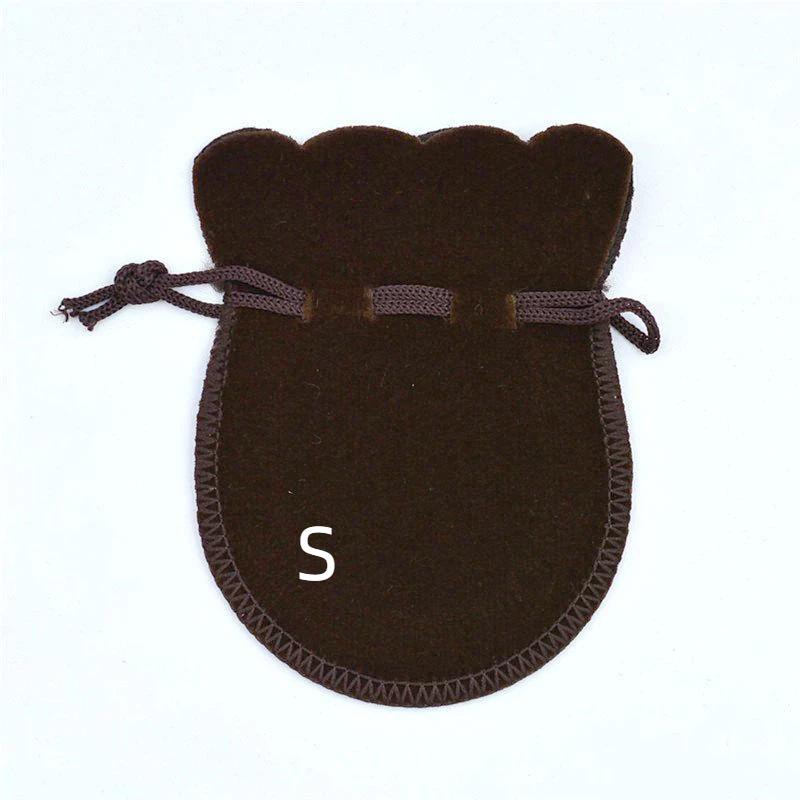 Gourd-Shaped Velvet Gifts Bags Colorful Drawstring Jewelry Bags Storage Pouches For Wedding Christmas Party Gifts Packaging Bags