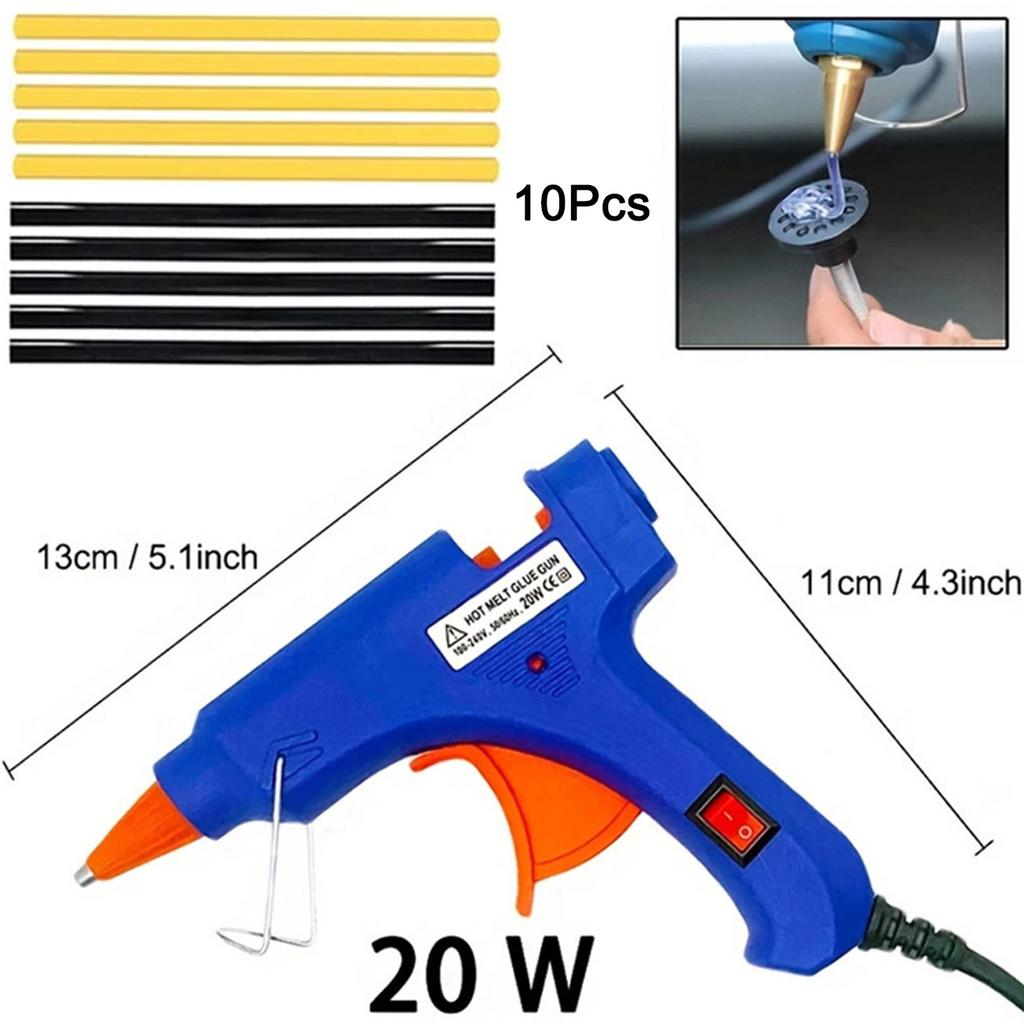 Paintless Dent Repair Kit, Car Dent Puller Kit with Slide Hammer T-Bar Removal Tools Car Body, for Hail Damage Door Ding Fridge