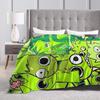 Sprunki Game Cartoon Blanket Quality Soft Warm Throw Blanket Winter Travel Bedroom Fluffy Bedspread