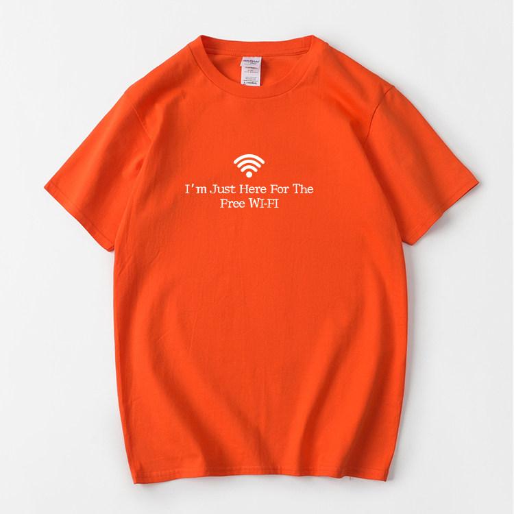 Funny Programmer Pure Cotton Printed Personalized Short Sleeved Summer New Unisexs and Womens Fashionable Casual Tshirt