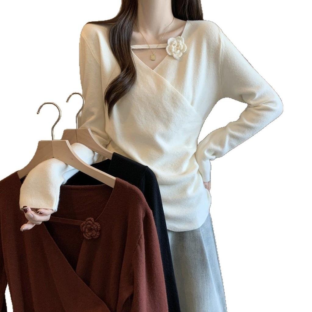 Casual Oversized T Shirt For Women With V Neck And Embroidery For Spring Travel And Yoga