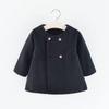 Herbst und Winter Mode Einfarbig Baby Mädchen Mantel Koreanischen Stil Kinder Langarm Kleidung
