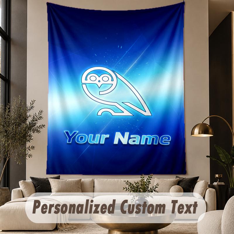 Custom Text Tapestry Sheffield Wednesday FC Print Wall Tapestry Indoor Living Room Wall Decor