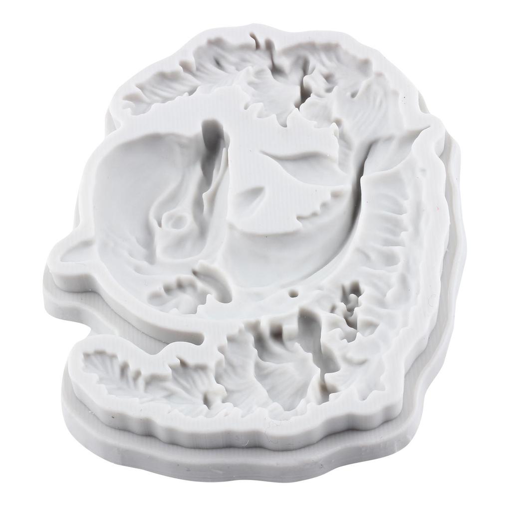 Marine Theme Silicone Mold Dolphin Conch Octopus Fondant Molds Cake Decorating Tools Theme Cake Dessert Decorated Chocolate Candy Mold