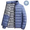 Men Winter White Duck Down Jacket Warm Thick Windproof Waterproof Puffer Jacket Hooded High Quality Ultralight Down Jacket Male