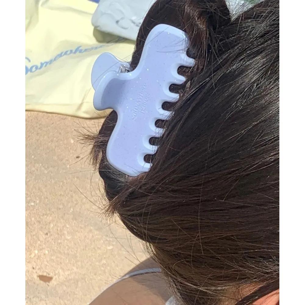 SOMEWHEREBUTTER Sparkle Pearl Hair Clip - Light Blue S6SAC0F 130906 FREE