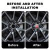 Car Goods 56mm Car Tyre Wheel Center Hub Cap Badge Sticker For Mitsubishi ASX Lancer L200 Pajero Sport Attrage Mirage Eclipse