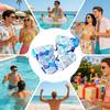 Heavy Duty Large Inflatable Floating Chair Adult Pool Float Water Lounge For Tanning Relax Lake Beach River Dock Outdoor Water