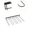 Wall Mounted Boot Rack Tall Holder Heavy Duty Dryer Wader Hanger for Garage, Closet Indoor