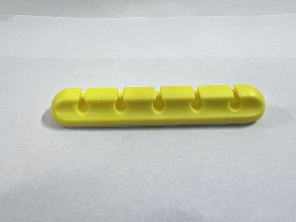 Cross-border Silicone Cable Protector & Organizer Clip for Desk or Car Use - Self-adhesive Winder