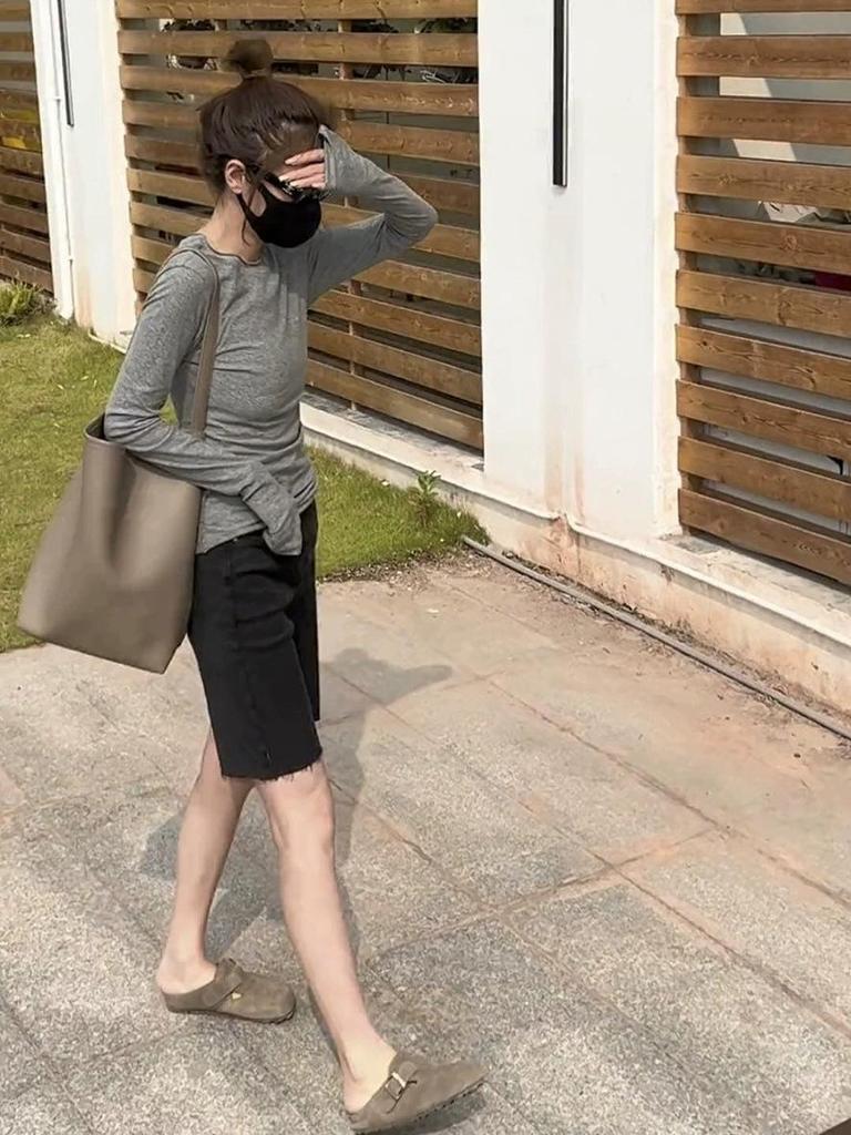 Weiße Sonnenschutzbluse: Damen Frühling/Sommer 2025, Leicht transparent, Gestrickt, Langärmlig, Sexy Unterzieh-Top.