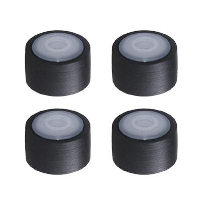 Kassettendeck Kassettengerät Andruckrolle Andruckriemenscheibe Set für Tonbandgerät 4 Stück