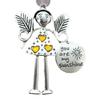 Christmas Decoration Star Fairy Heart Deer Snowman Deer Shape Hanging Pendant Window Front Wall Fireplace Home Party Ornament