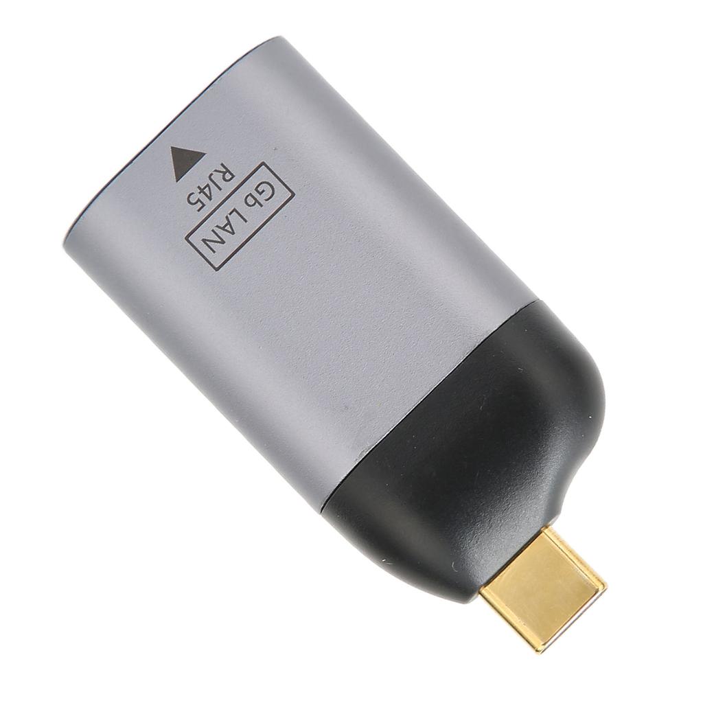 USB C to Ethernet Adapter USB C to RJ45 Gigabit Ethernet LAN Network Adapter for MacBook PC