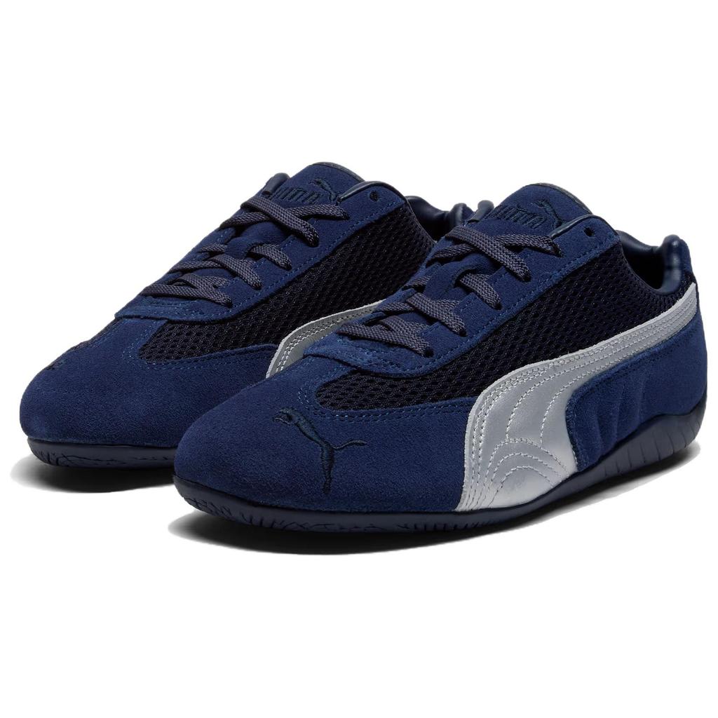 Puma Speedcat Premium Navy Matte Silver Women Sneakers Blue 405355-05