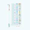Talking Leisure Set Qiqi Cute Girl Heart and Hand Series Sticker Tape Cartoon Character Hand Painted Daily Material Decoration