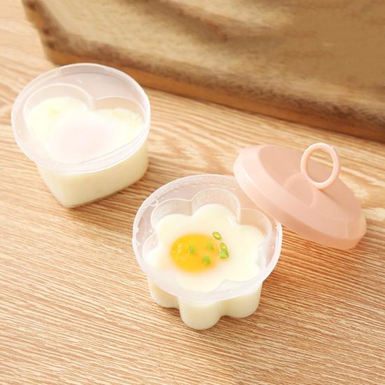 4 Stück Eierkocher, Tassen, Kesselform, Eierpinsel, Lebensmittelqualität, mit ausgefallenem Ei