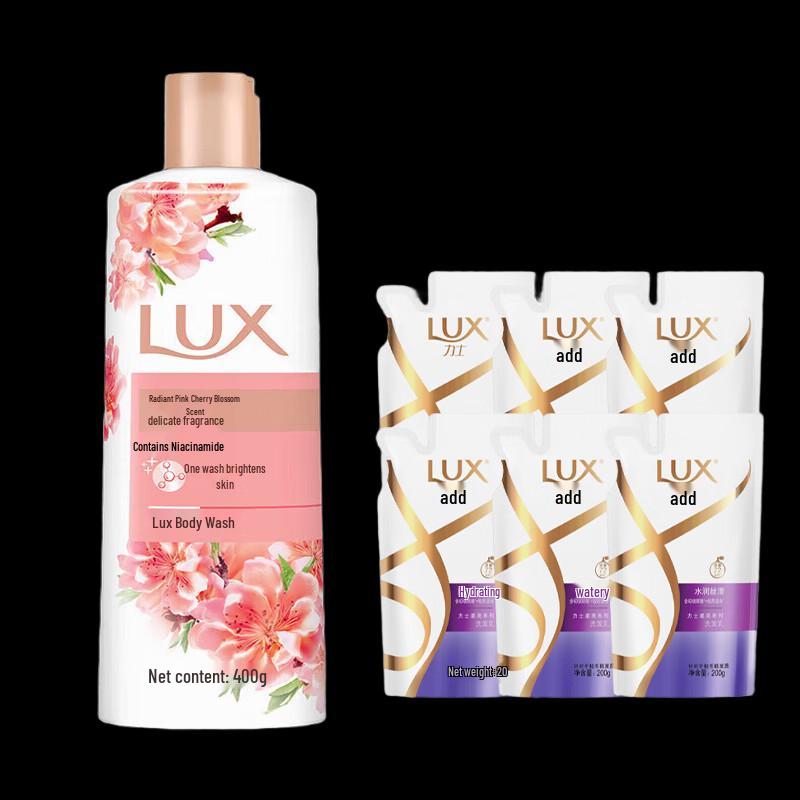 LUX Набор для душа и шампунь Розовый Цветущий Вишневый Сад