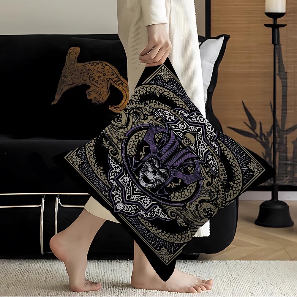 Game D-Dungeons And D-Dragons Cushion Cover Inches Farmhouse Decor Home Throw Pillow Covers For Couch Decorations