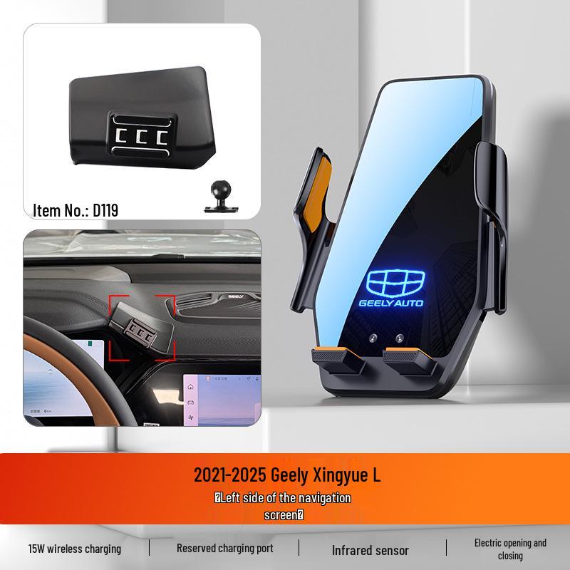 Car Phone Holder for Geely Boyue PRO, Vision S1/X3/X6, Emgrand GL/GS