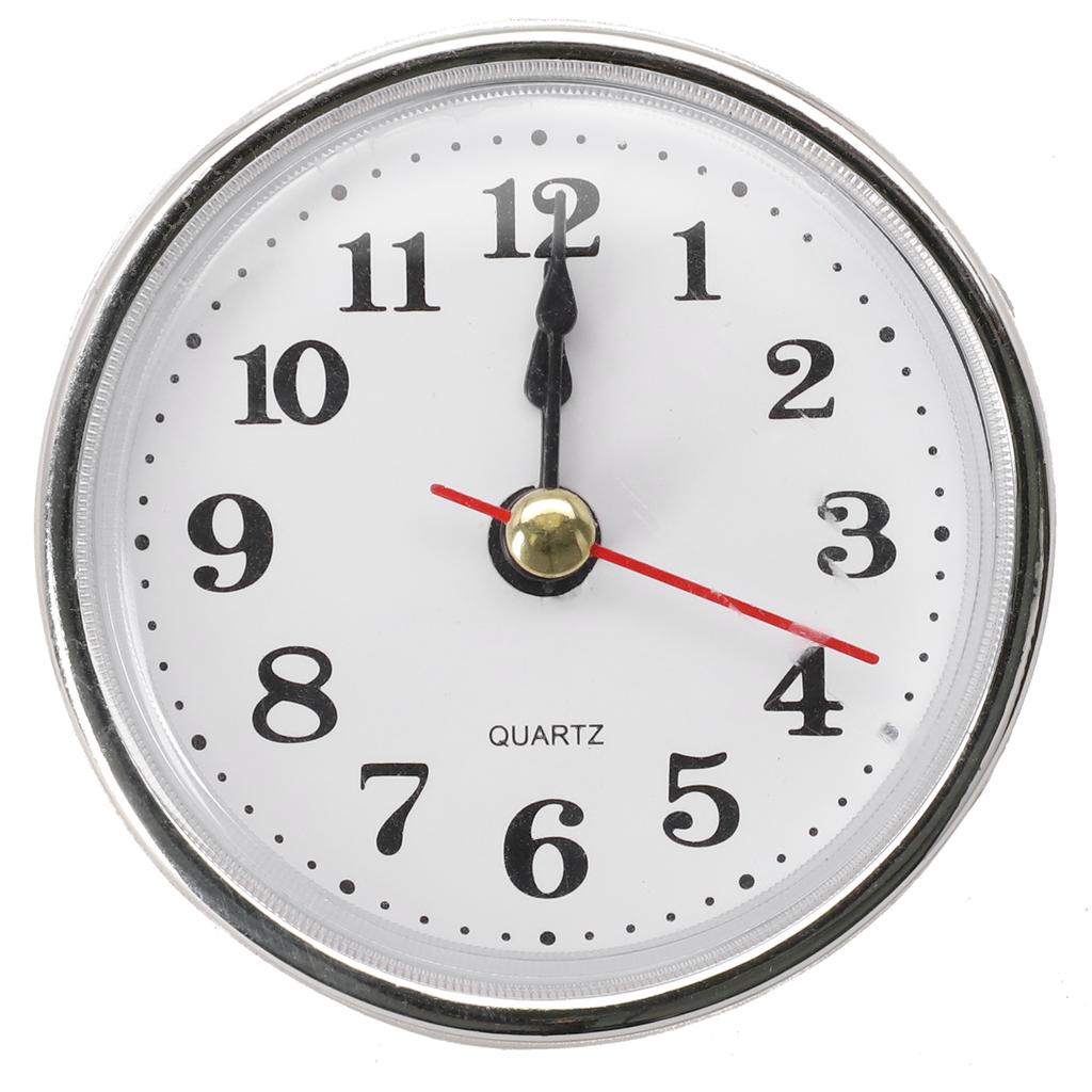 Quartz Clock Insert DIY Gold Colored Trim Parts Replacement